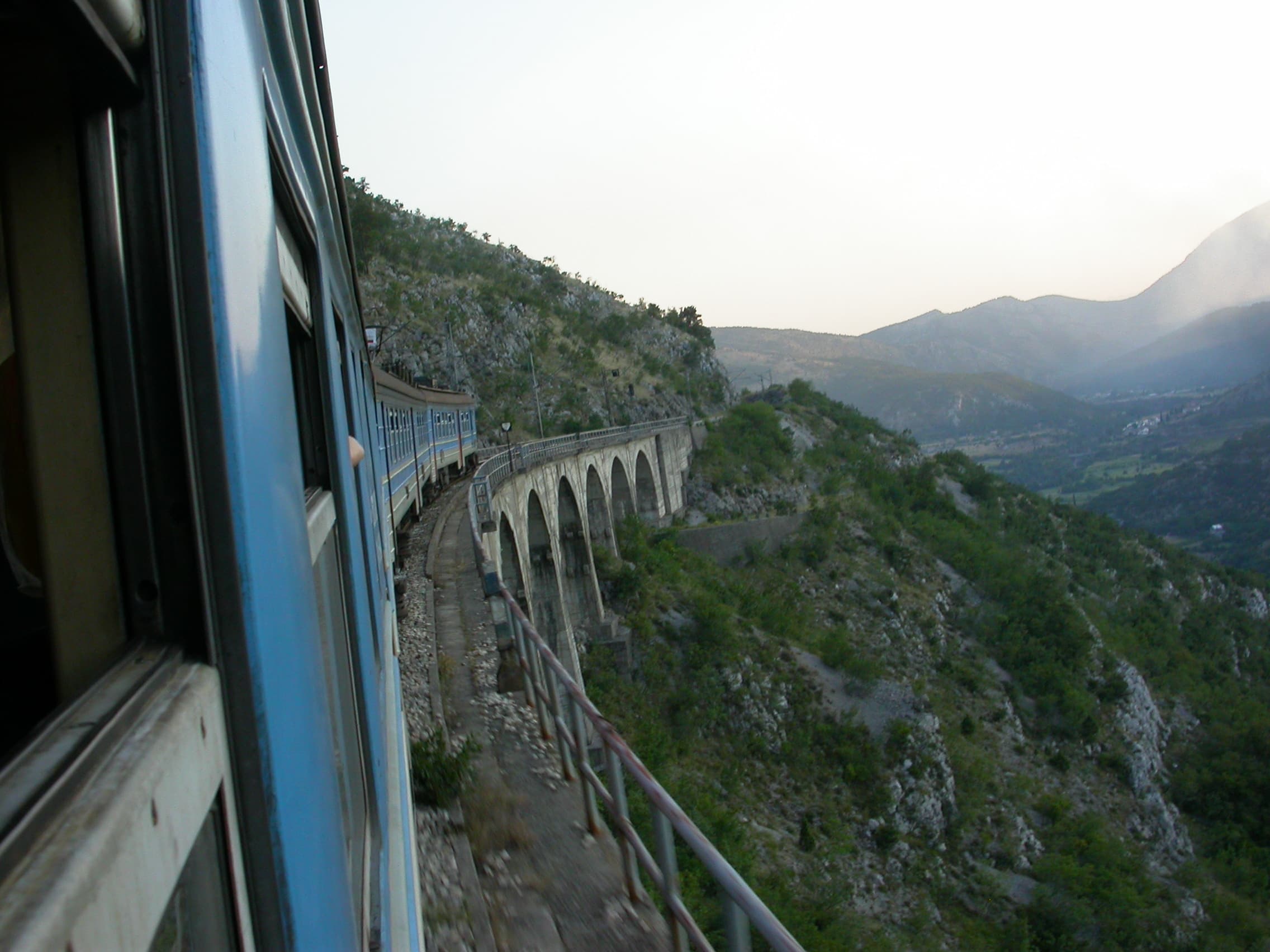 Day 1 — Train Ride to Mojkovac